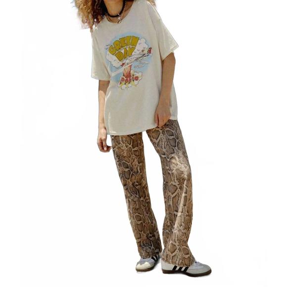 NEW DAYDREAMER green day dookie merch tee top in dirty white - Picture 5 of 5